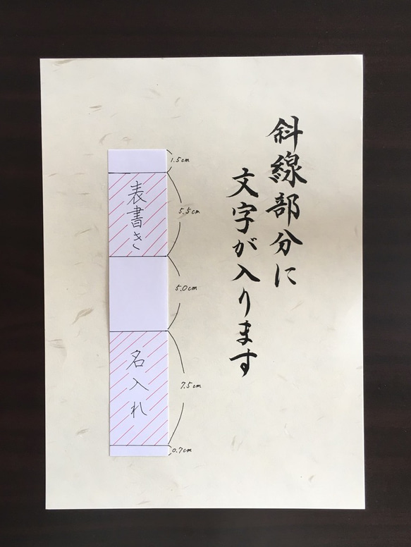 【ご祝儀袋】高額用《短冊・内包》 代筆いたします。 6枚目の画像