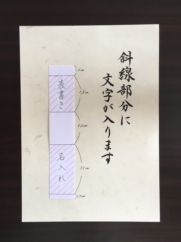 【ご香典袋】高額用《短冊・内包》 代筆いたします。 3枚目の画像