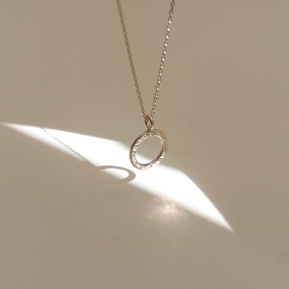 Halo necklace 10K 3枚目の画像