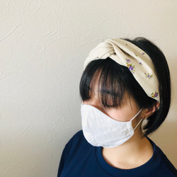 アイスコットンマスク　夏マスク　冷感接触　涼しい 5枚目の画像