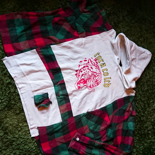 値下げ￥5980→￥5500に価格変更 古着ハンドメイドリメイク