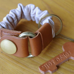key bracelet Pink×Gold 1枚目の画像