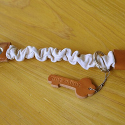 key bracelet Pink×Silver 4枚目の画像