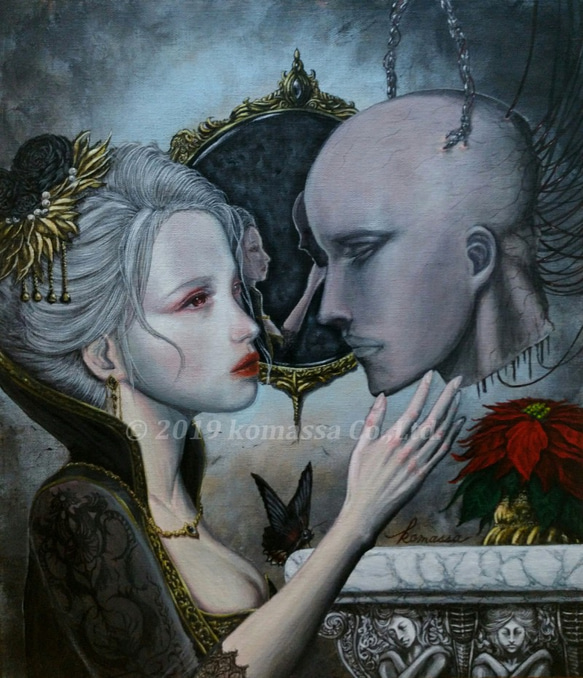 necrophilia 絵画 komassa 通販 7613473｜Creema(クリーマ)