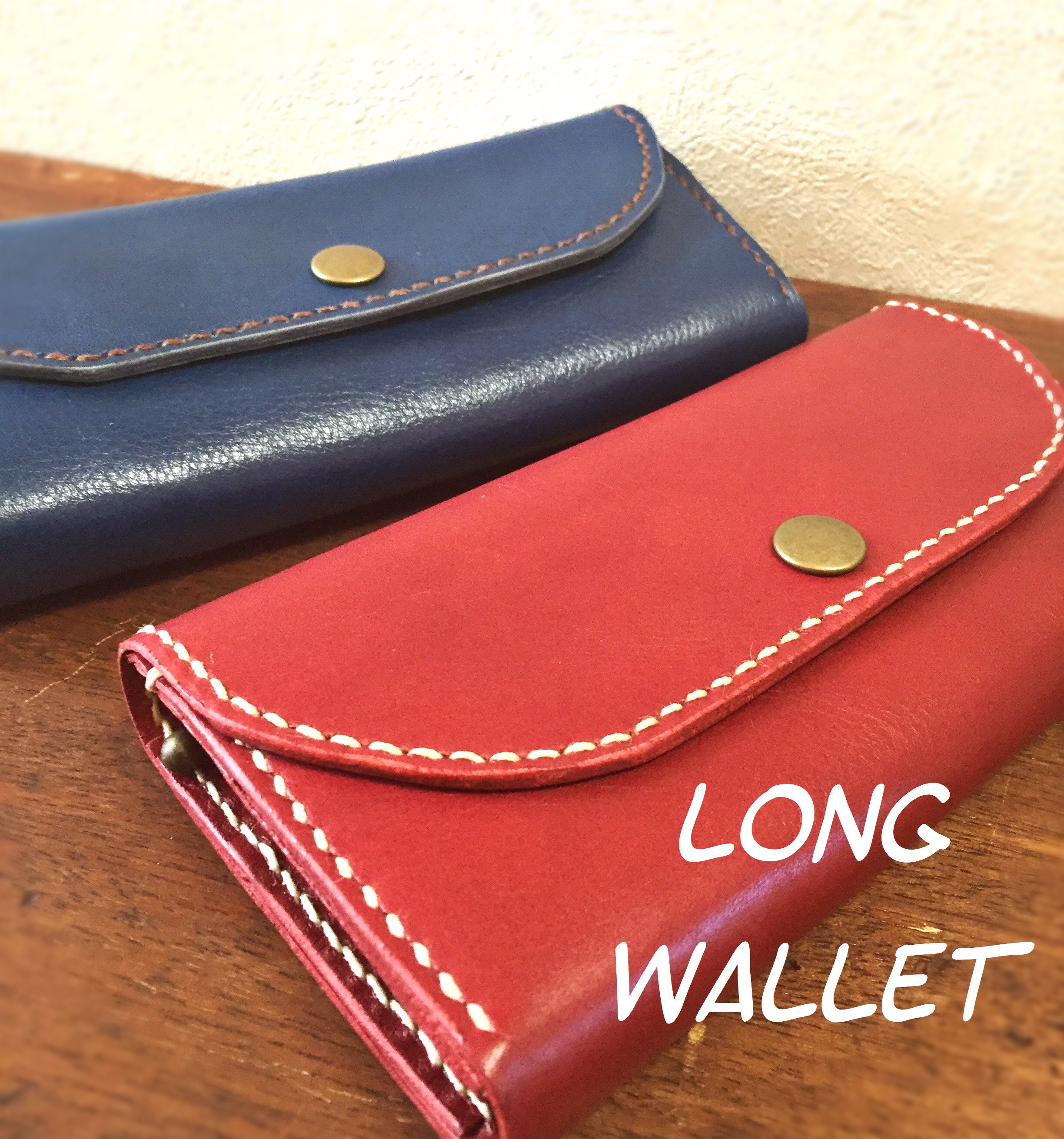 本革長財布【イエロー】