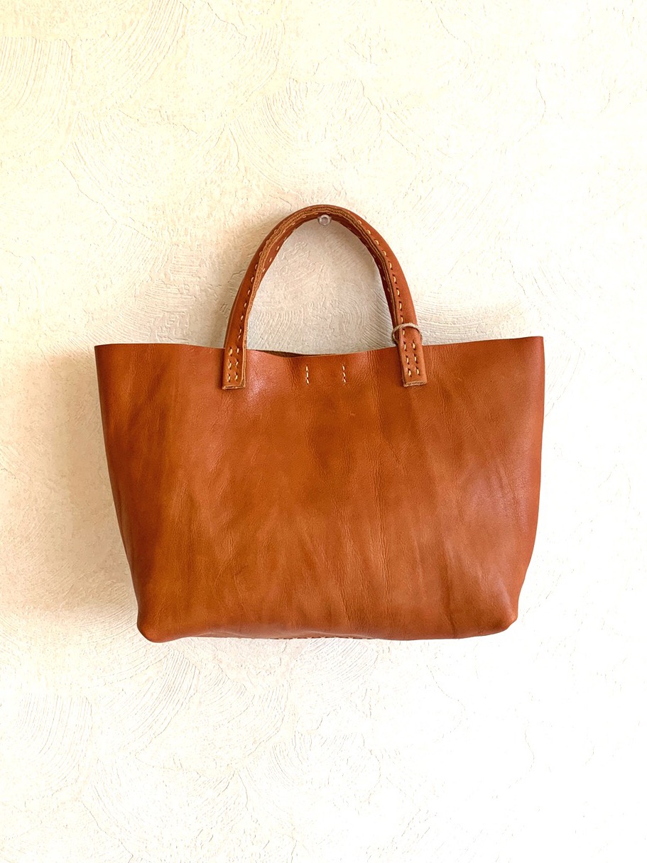 本革トートバッグ【キャメル】B5