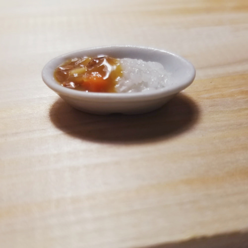 ミニチュア【カレーライス】 その他置物 いろくず屋 通販