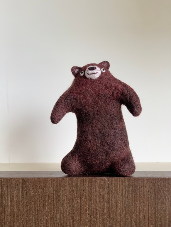 羊毛氈 - 足柄山の金太郎 と 熊 （小） 第3張的照片