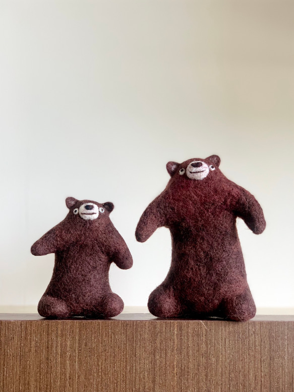 羊毛氈 - 足柄山の金太郎 と 熊 （小） 第4張的照片