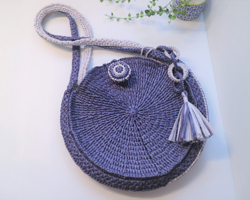 GUッチ風　オリジナルハンドメイド　バッグ　かぎ針編み物 GUッチ風 オリジナルハンドメイド バッグ かぎ針編み物