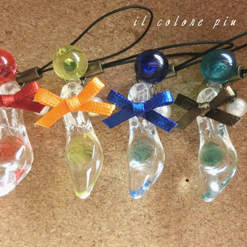 シンデレラのストラップ❤ ガラスの靴 携帯ストラップ 群青 通販