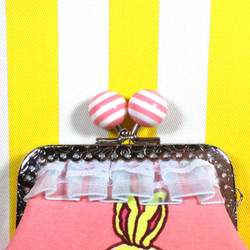 キャンディーちびっこがま口フリル付き ニーナ 3枚目の画像