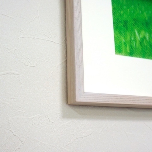 p17 空と雲（パステル画：原画）・マット紙付き 絵画 パステル画生活