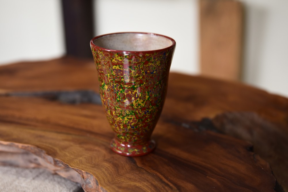 薩摩陶胎漆器　フリーカップ