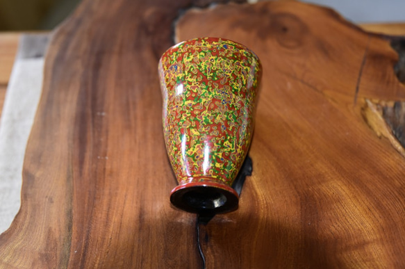 薩摩陶胎漆器　フリーカップ 2枚目の画像