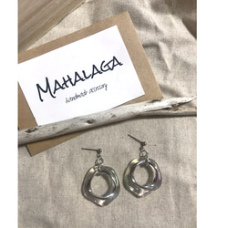 デニムリメイク 星型クッションのキーホルダー キーリング Mahalaga