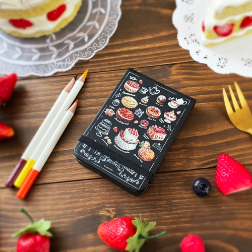 ケーキがいっぱい！洋菓子店のメモ帳 その他雑貨 sakuraba 通販