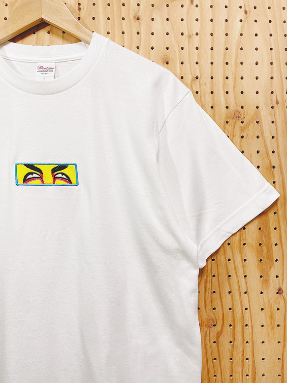 【mame kurogouchi】ボタニカル 刺繍 Tシャツ Mame Kurogouchi(マメ) Botanical Embroidery Sleeveless Shirt WHITE