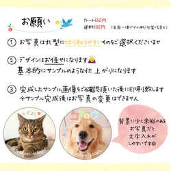 ♡うちの子シール♡名入れ　愛犬　愛猫　サンキューシール　ペットシール　オーダーメイド 3枚目の画像