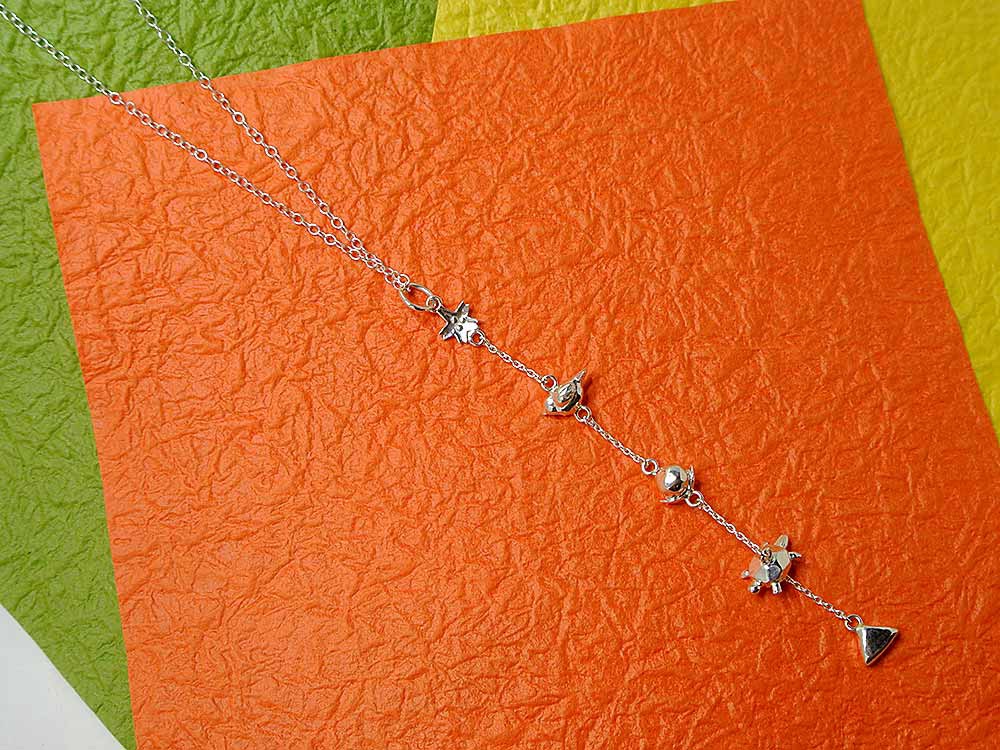 日本のカタチ：吊し雛のペンダント