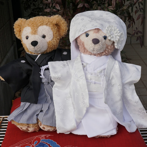 ダッフィー&シェリーメイのウェディング衣装 羽織袴と白無垢 その他  