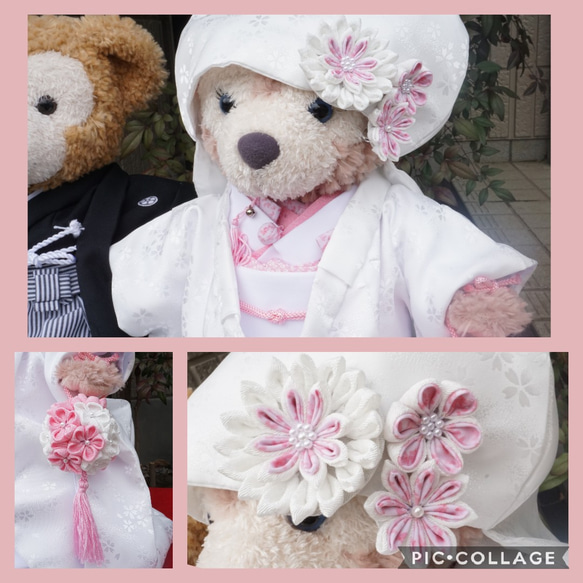 オーダーページ ダッフィー&シェリーメイ 羽織袴&白無垢 