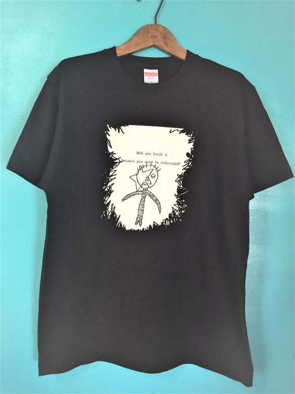 【2枚以上購入で30%OFF】コットンオリジナルTシャツ　包帯マン（BANDAGE） 1枚目の画像