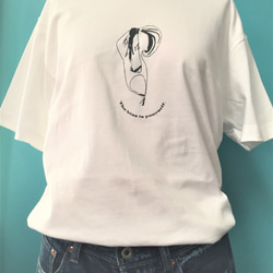 【2枚以上購入で30%OFF】コットンオリジナルTシャツ　馬（HORSE） 4枚目の画像