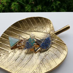 ブルー霞みそうバレッタ 3枚目の画像