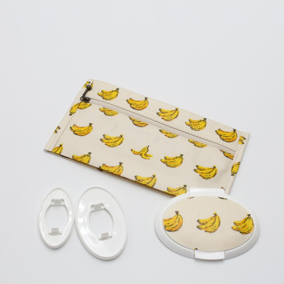 カビない乾きにくい　おしりふきケース　バナナ　出産祝い　プレゼント　男の子　女の子　女の子　除菌シート　プレゼント 3枚目の画像