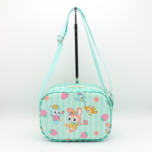 在庫あり 通園バッグショルダー 防水ラミネート ハニーチューン レトロ