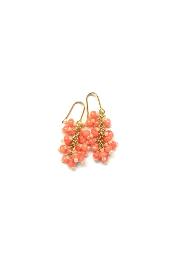 BELL　-Coral-  【Pierce/Earring】 1枚目の画像