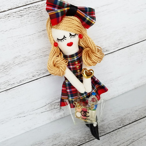 ルルベちゃん(受注作製) バッグチャーム lily＊doll 通販 10050409