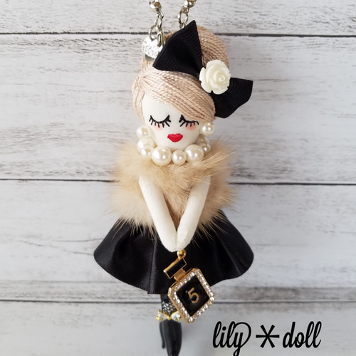 ルルベちゃん(受注作製) バッグチャーム lily＊doll 通販 11124264