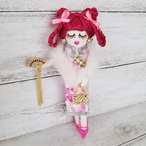 チャイナルルベちゃん(受注作製) バッグチャーム lily＊doll 通販 