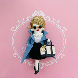 ルルベちゃん（受注作製） バッグチャーム lily＊doll 通販 15742047