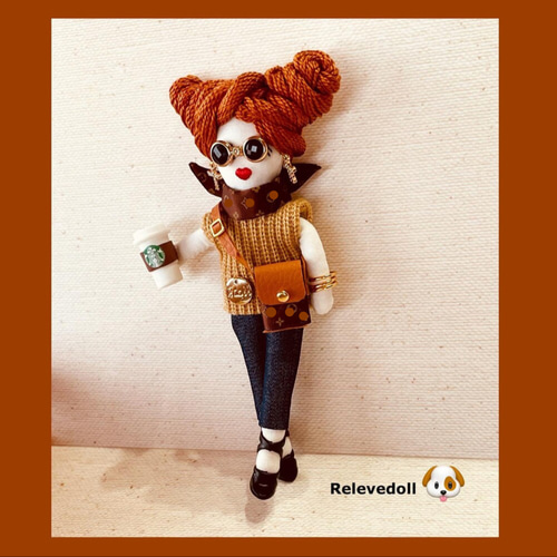 ルルベちゃん(受注作製) その他人形 lily＊doll 通販 9400629