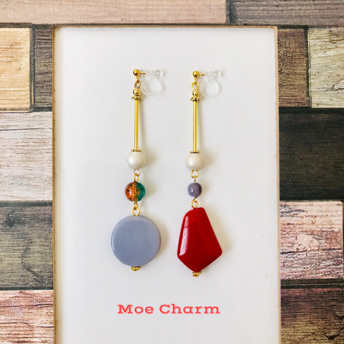 ほうき星 イヤリング イヤリング・ノンホールピアス Moe Charm 通販 