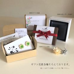 [Shigaraki] Keshi no Hana傳統工藝陶粉斯堪的納維亞單調無環耳環樹脂6種金屬配件可供選擇 第7張的照片
