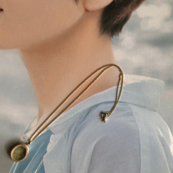 春天的顏色新作品* [Shigaraki]放開珍珠-含羞草-陶瓷耳環（耳環）項鍊套裝 第2張的照片