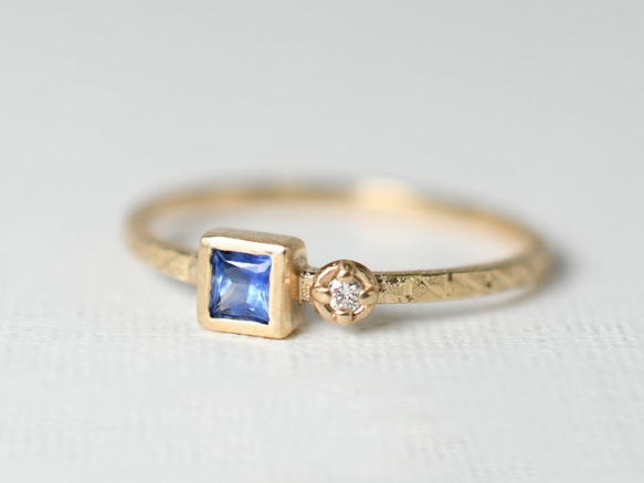 K.A.E（カエ）k10 リング 指輪 彫り K10イエローゴールド リング