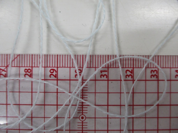 輸入糸カシミヤ100％　ミント　490ｇ 4枚目の画像