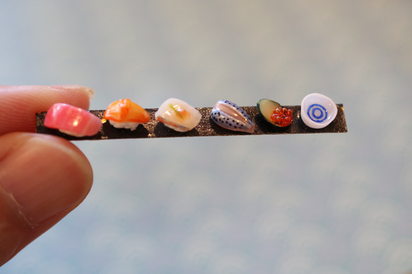金箔清酒壽司原子筆（黑色） 第6張的照片