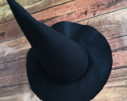 魔女の帽子 135011 03 【Mimi&Lula】 Gertrude witch hat BLACK