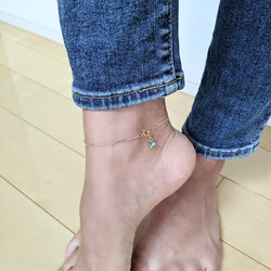 14kgf flatbar anklet 2枚目の画像