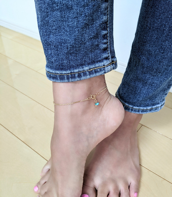 14kgf flatbar anklet 2枚目の画像