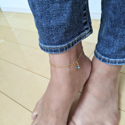 14kgf flatbar anklet 7枚目の画像