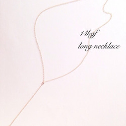 再販×750♡14kgf Y long necklace 2枚目の画像