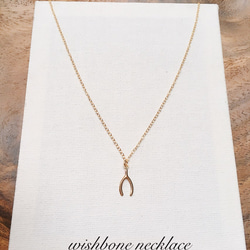 再販×30 wishbone necklace 1枚目の画像