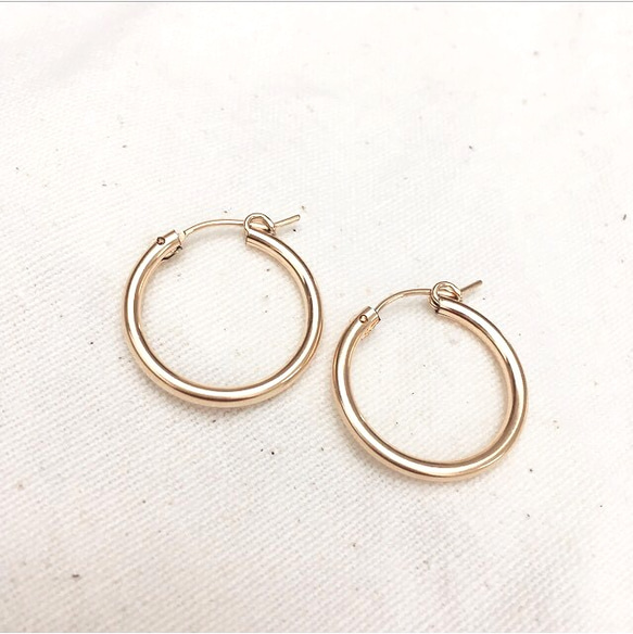 14kgf 22mm hoop pierce 2枚目の画像